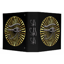 Egyptian Eye Of Horus Binder
