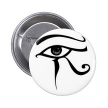 Egyptian eye Of Horus Button
