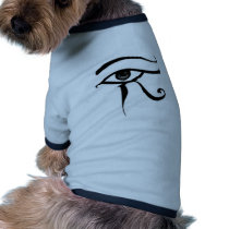 Egyptian eye Of Horus Dog Tee Shirt