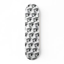 Egyptian Eye of Horus Hieroglyphic Pattern skateboards
