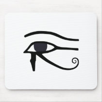 EGYPTIAN EYE OF HORUS mousepads by wolfandbird EGYPTIAN EYE OF HORUS mousepads