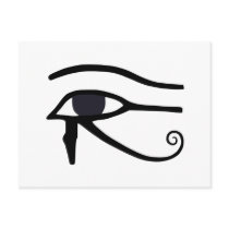 EGYPTIAN EYE OF HORUS postcards by wolfandbird EGYPTIAN EYE OF HORUS postcards