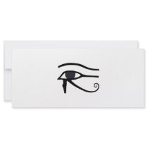 EGYPTIAN EYE OF HORUS rack cards by wolfandbird EGYPTIAN EYE OF HORUS rack cards