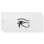 EGYPTIAN EYE OF HORUS CUSTOM RACK CARDS