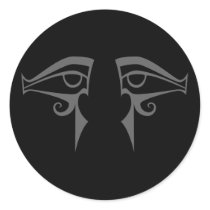 egyptian eyes horus and isis stickers