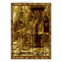 Egyptian Fresco cards