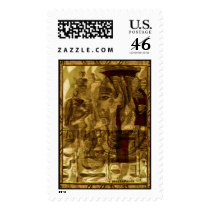 Egyptian fresco stamp by nefera Egyptian fresco stamp
