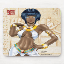 Egyptian Girl Mousepad by Artboy0630 Egyptian Girl Mousepad
