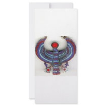 EGYPTIAN GOD HORUS CUSTOM RACK CARD