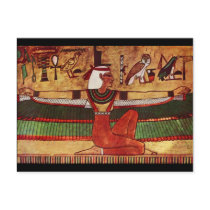 Egyptian Goddess Isis Wall Painting 1360 B.C. Post Cards