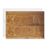 Egyptian hieroglyphic writing custom announcements