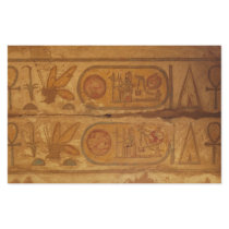 Egyptian hieroglyphic writing stationery design