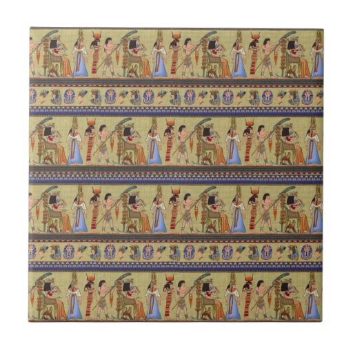 Egyptian Hieroglyphics Ceramic Tile Zazzle