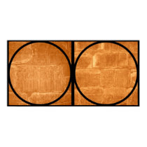 Egyptian Hieroglyphics Diptych posters