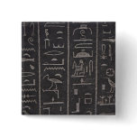 Egyptian Hieroglyphs Button