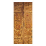 Egyptian hieroglyphs writing system custom rack cards