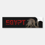 Egyptian Hippo, Croc & Isis Gifts / Greetings bumper stickers