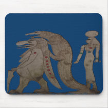 Egyptian Hippo, Croc & Isis Gifts / Greetings mousepads