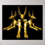 Egyptian Jackals Print