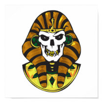 egyptian king skull posters