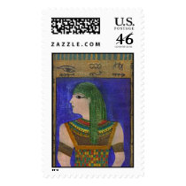 Egyptian Man postage by lesley432 Egyptian Man postage