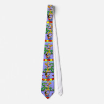 EGYPTIAN MARVALLS /BLUE NECK TIE