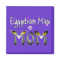 Egyptian Mau Cat Mom Gifts magnets by CatMeowz Egyptian Mau Cat Mom Gifts magnets