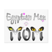 Egyptian Mau Cat Mom Gifts postcards