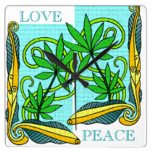 Egyptian Motif Wall Clock