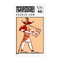 Egyptian Mythology God Stamps
