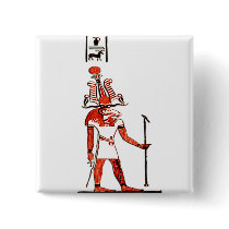 Egyptian Mythology *Memphian Khnum* buttons by MidnightDreamer Egyptian Mythology *Memphian Khnum* buttons