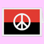 Egyptian Peace Flag Card cards