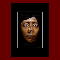 Egyptian Pharaoh Face Art Poster posters