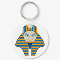 Egyptian Pharaoh King Keychain