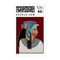 Egyptian Princess Postage Stamps