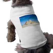 Egyptian Pyramids Dog Tshirt