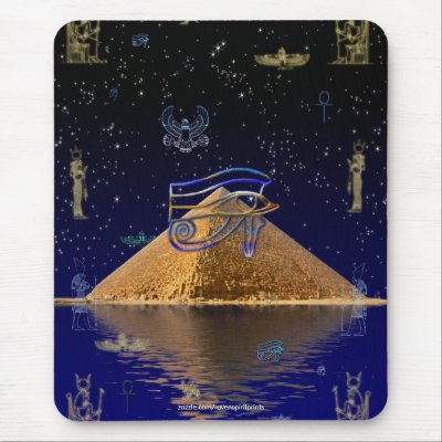 egyptian pyramids art