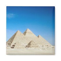 Egyptian Pyramids magnets by alternateworlds Egyptian Pyramids magnets