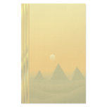 Egyptian Pyramids &amp; Sunrise - No Lines Custom Stationery