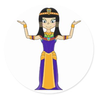 Egyptian Queen Cleopatra Sticker sticker