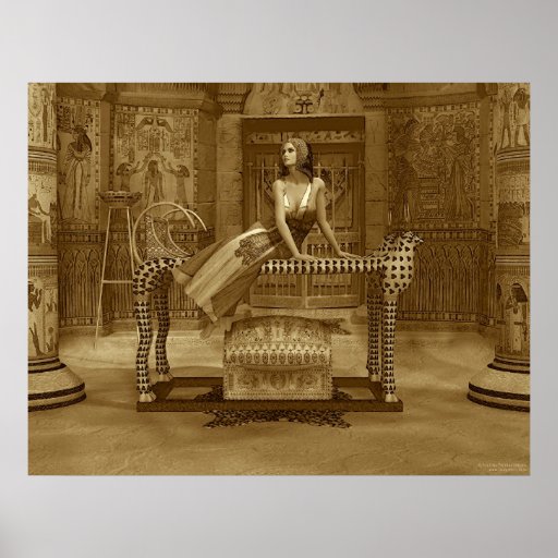 Egyptian Queen Poster