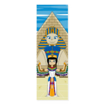 Egyptian Queens Nefertiti & Cleopatra Bookmark business cards by markmurphycreative Egyptian Queens Nefertiti & Cleopatra Bookmark business cards
