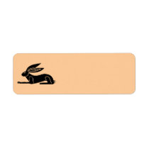 Egyptian Rabbit Return Address Label