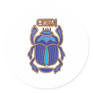 Egyptian Scarab Dung Dung Beetle sticker