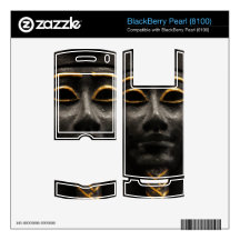 Egyptian Statue of Osiris BlackBerry Decals