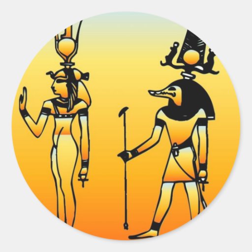 Egyptian Sticker Zazzle