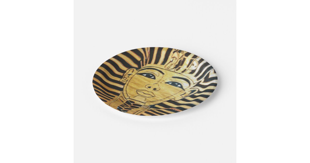 Egyptian Style Paper Plates Zazzle