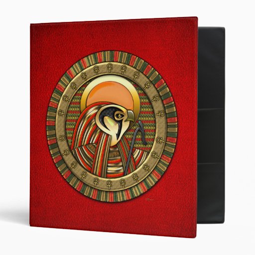 Egyptian Sun God Ra Vinyl Binder