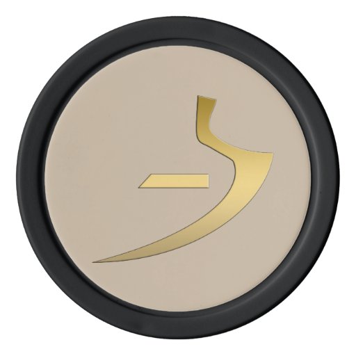 Egyptian poker chips