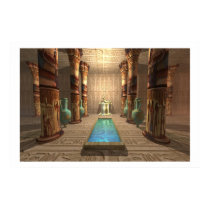 EGYPTIAN TEMPLE PRINT